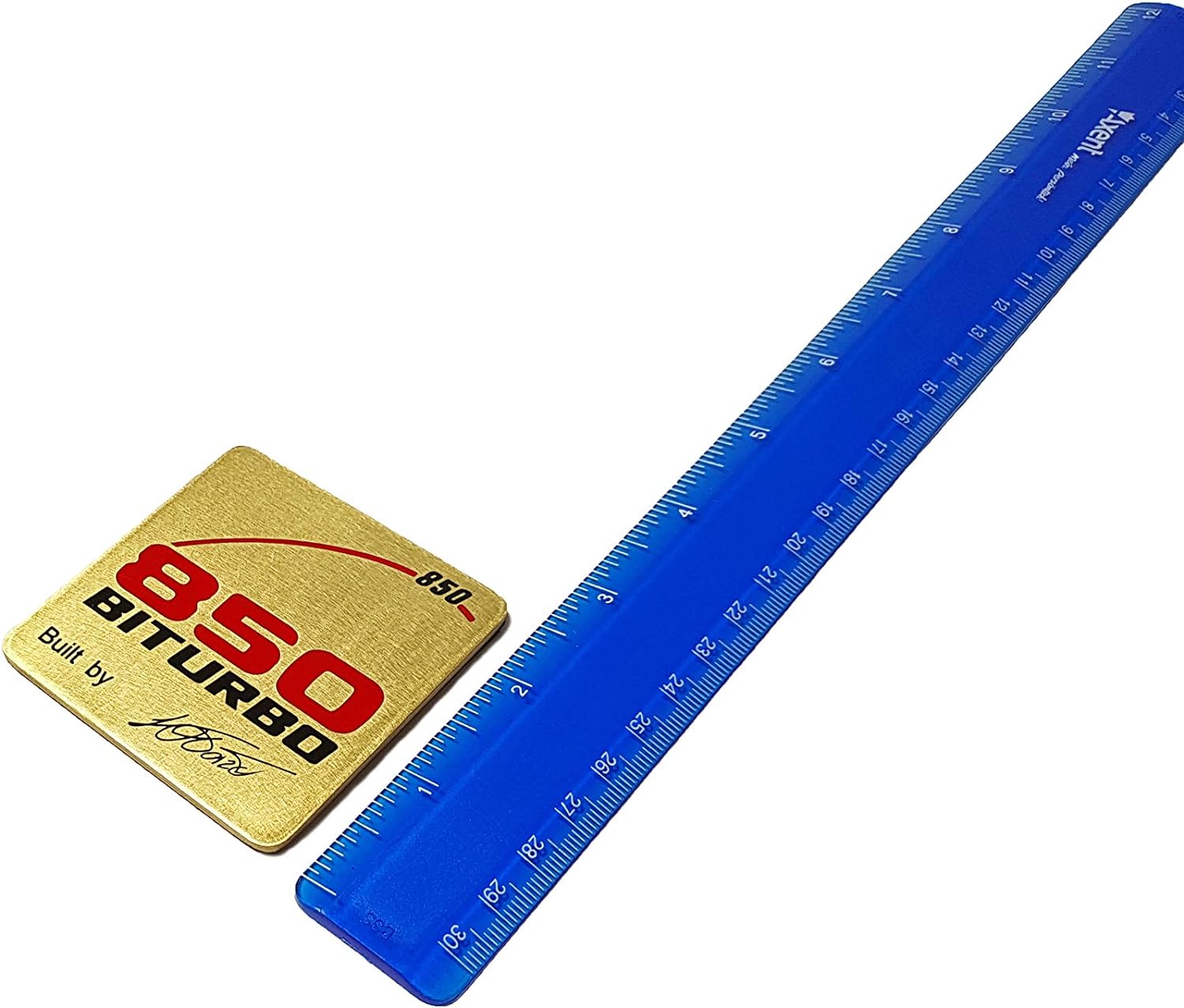 Brabus biturbo 850 engine emblem for G-Class Mercedes-Benz W463 - Custom Class