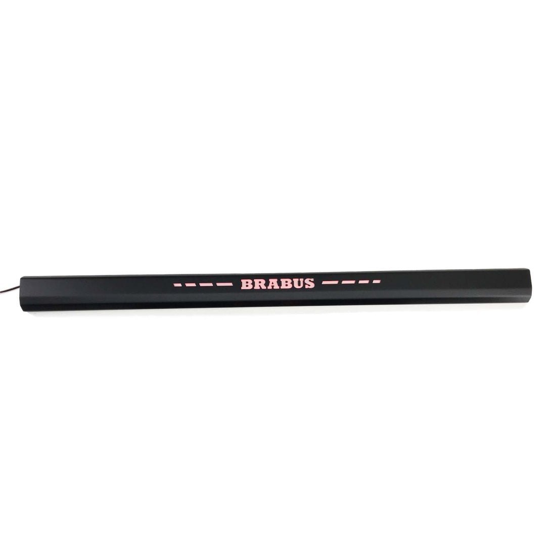 BRABUS BLACK Rear Tailgate RED led Illuminated Door Sill for Mercedes-Benz W463A W464 G-class - Custom Class
