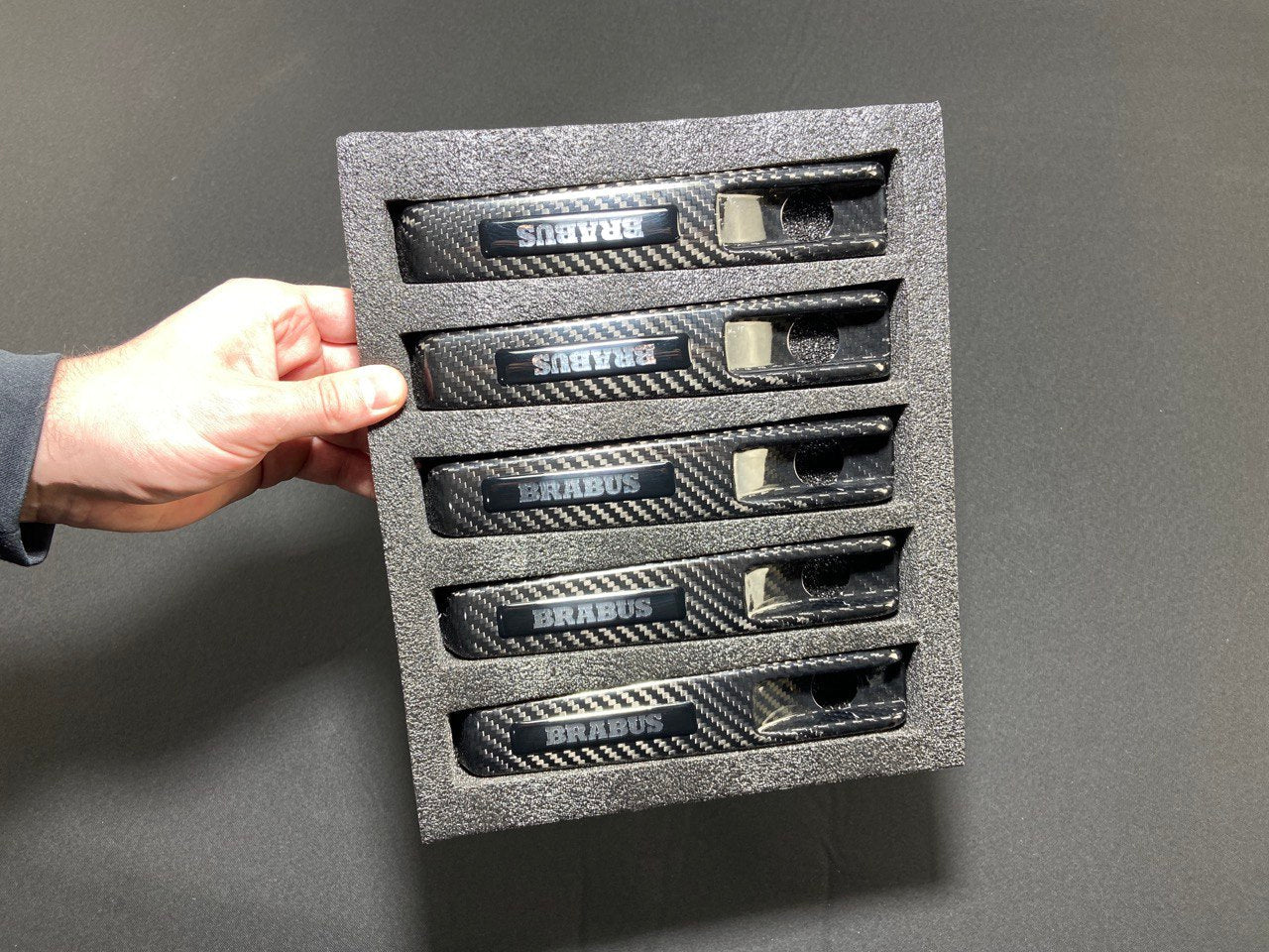 Brabus Carbon Door Handle Covers for Mercedes W463 G Wagon - Custom Class