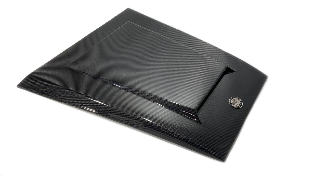 Brabus Carbon Hood Scoop with Badge for Mercedes W463 G Wagon - Custom Class