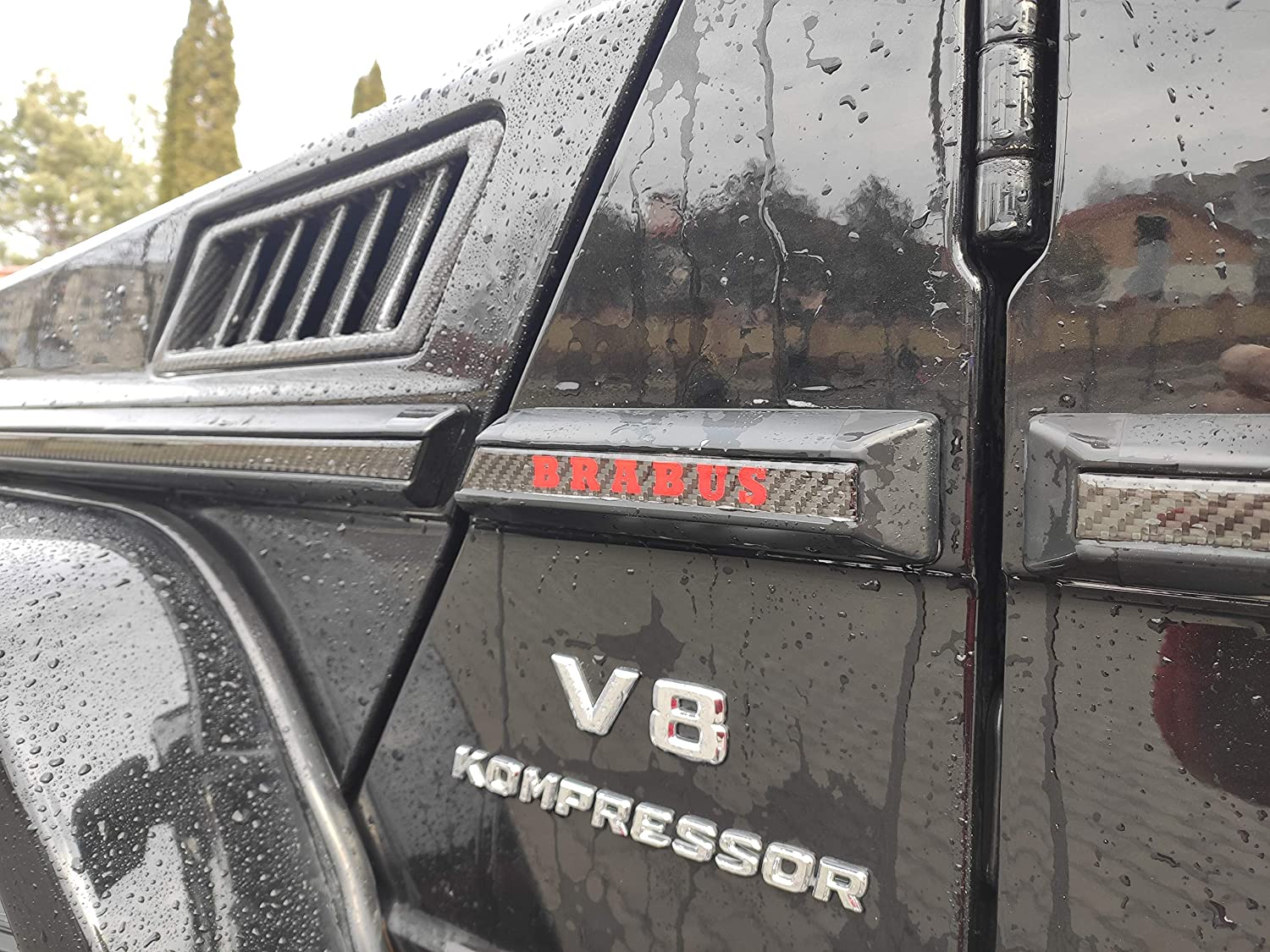 Brabus carbon mouldings insertions for Mercedes W463 G Wagon - Custom Class