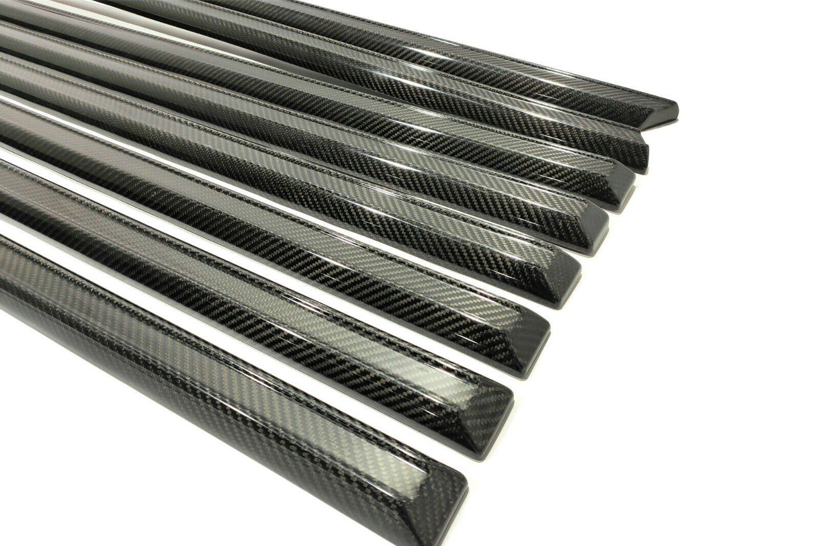 Brabus Carbon side solid mouldings 10 pcs for Mercedes W463 G Wagon - Custom Class