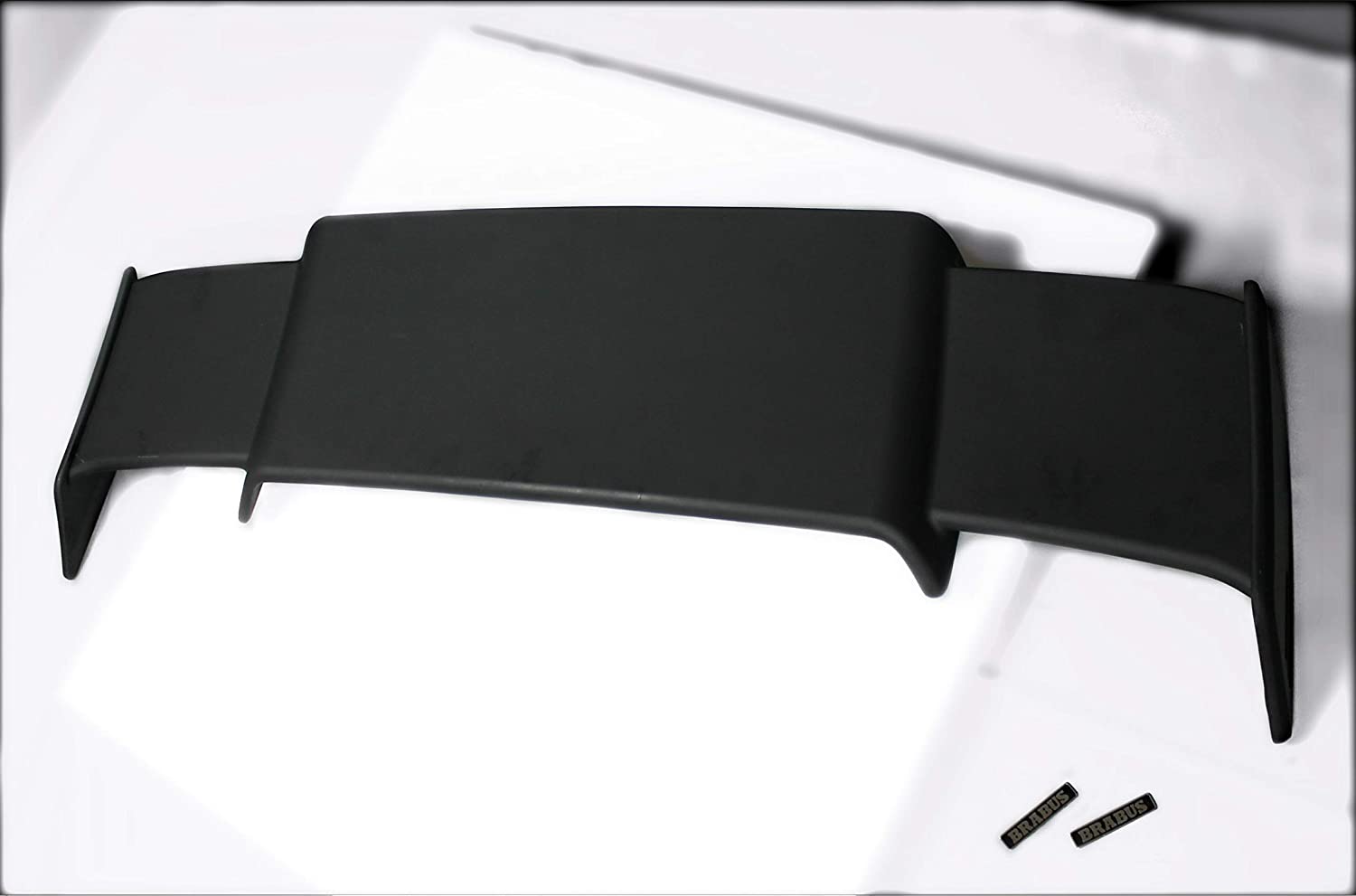 Brabus Fiberglass Rear roof Lip Spoiler with Badges for Mercedes-Benz W463A - Custom Class