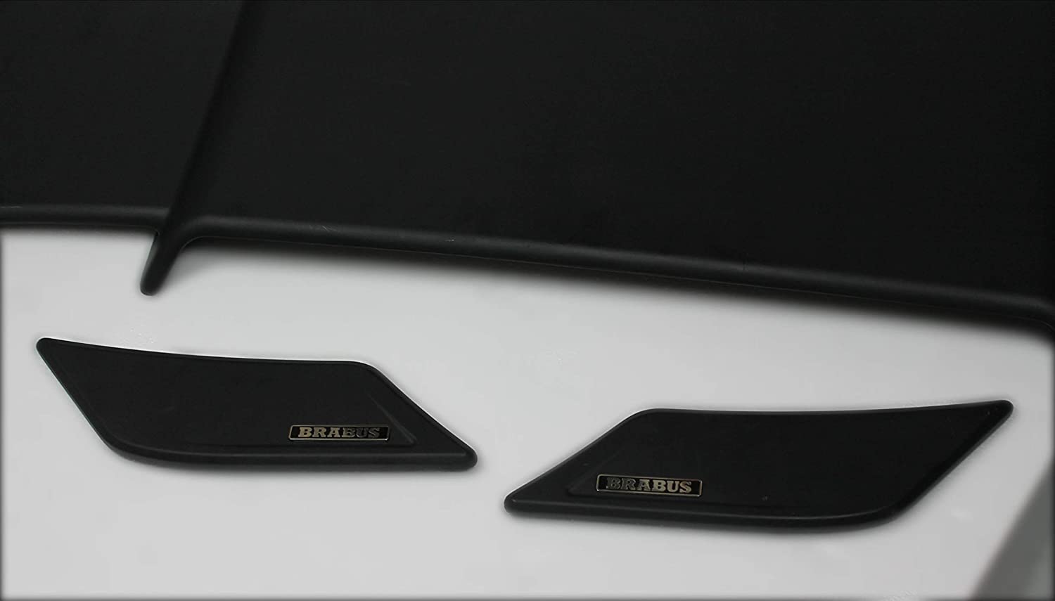 Brabus Fiberglass Rear roof Lip Spoiler with Badges for Mercedes-Benz W463A - Custom Class