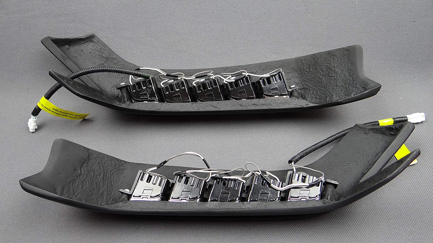 Brabus front AMG bumper fiberglass lip spoiler with LEDs for 4x4 Squared Mercedes W463 G Wagon - Custom Class