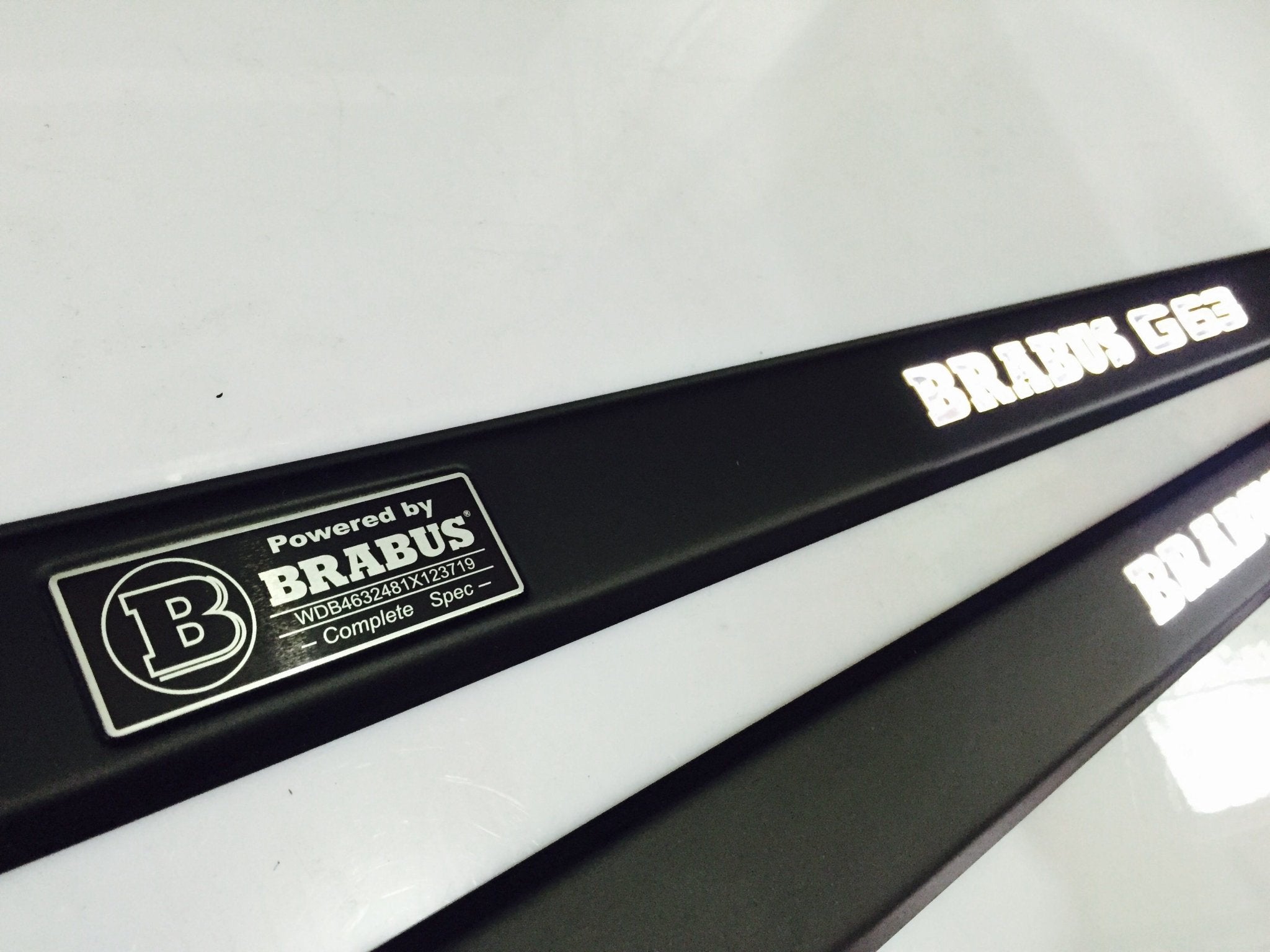 Brabus G63 LED Illuminated Door Sills 4 or 5 pcs for Mercedes-Benz G-Class W463 - Custom Class