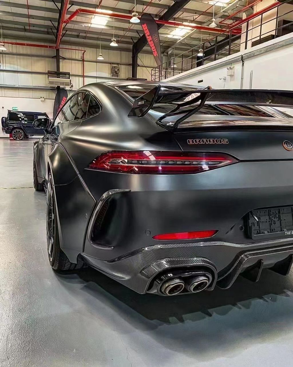 BRABUS 900 Rocket edition body kit with carbon fiber for Mercedes-Benz GT 4 door Coupe - Custom Class