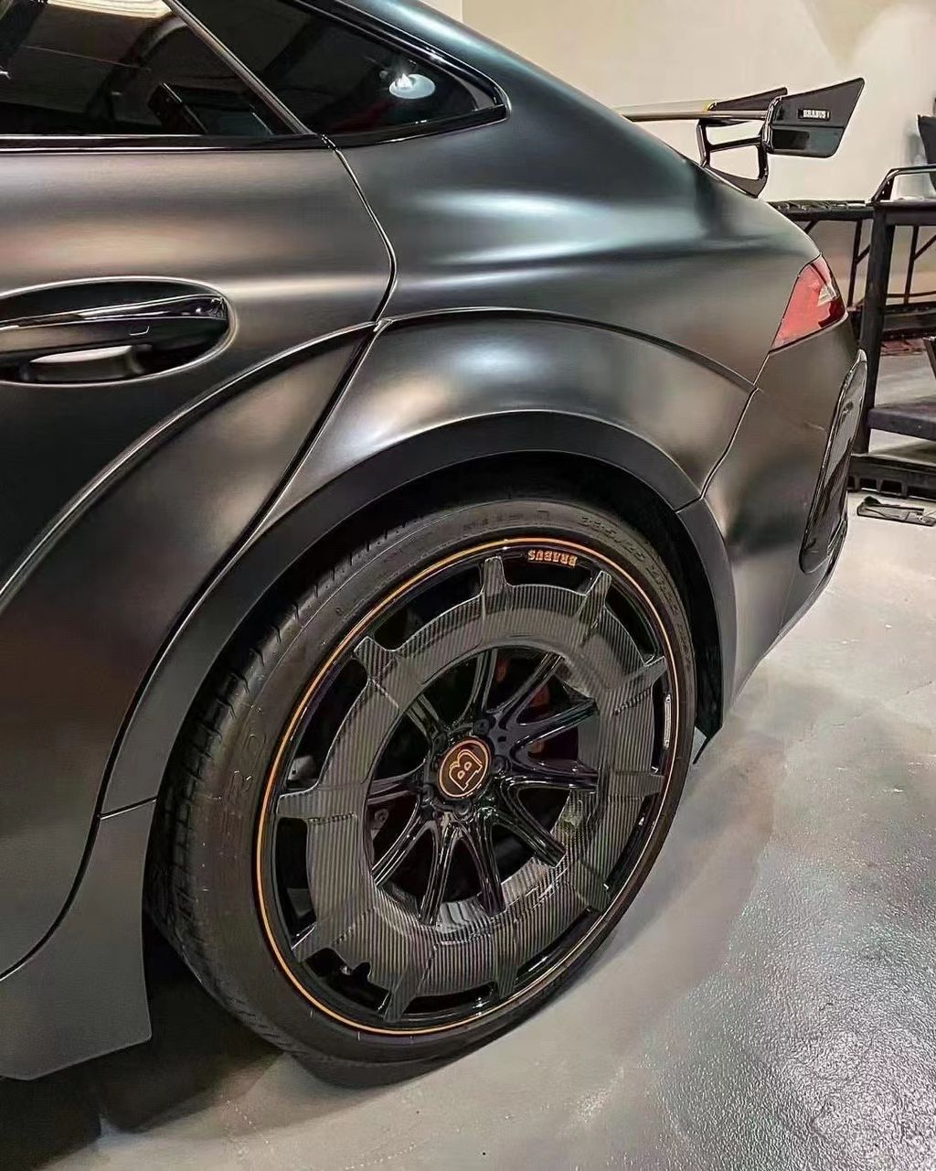 BRABUS 900 Rocket edition body kit with carbon fiber for Mercedes-Benz GT 4 door Coupe - Custom Class
