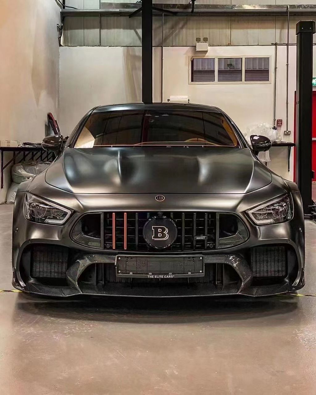 BRABUS 900 Rocket edition body kit with carbon fiber for Mercedes-Benz GT 4 door Coupe - Custom Class