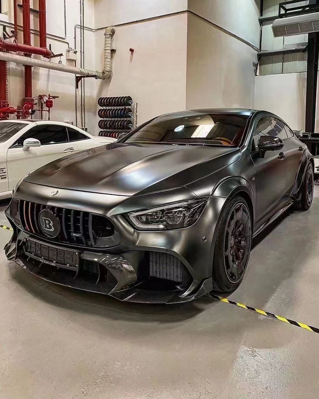 BRABUS 900 Rocket edition body kit with carbon fiber for Mercedes-Benz GT 4 door Coupe - Custom Class