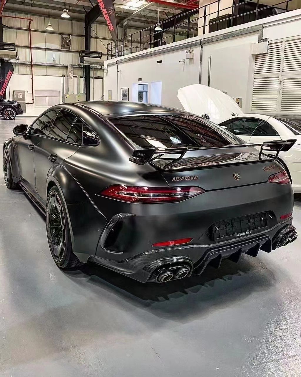 BRABUS 900 Rocket edition body kit with carbon fiber for Mercedes-Benz GT 4 door Coupe - Custom Class