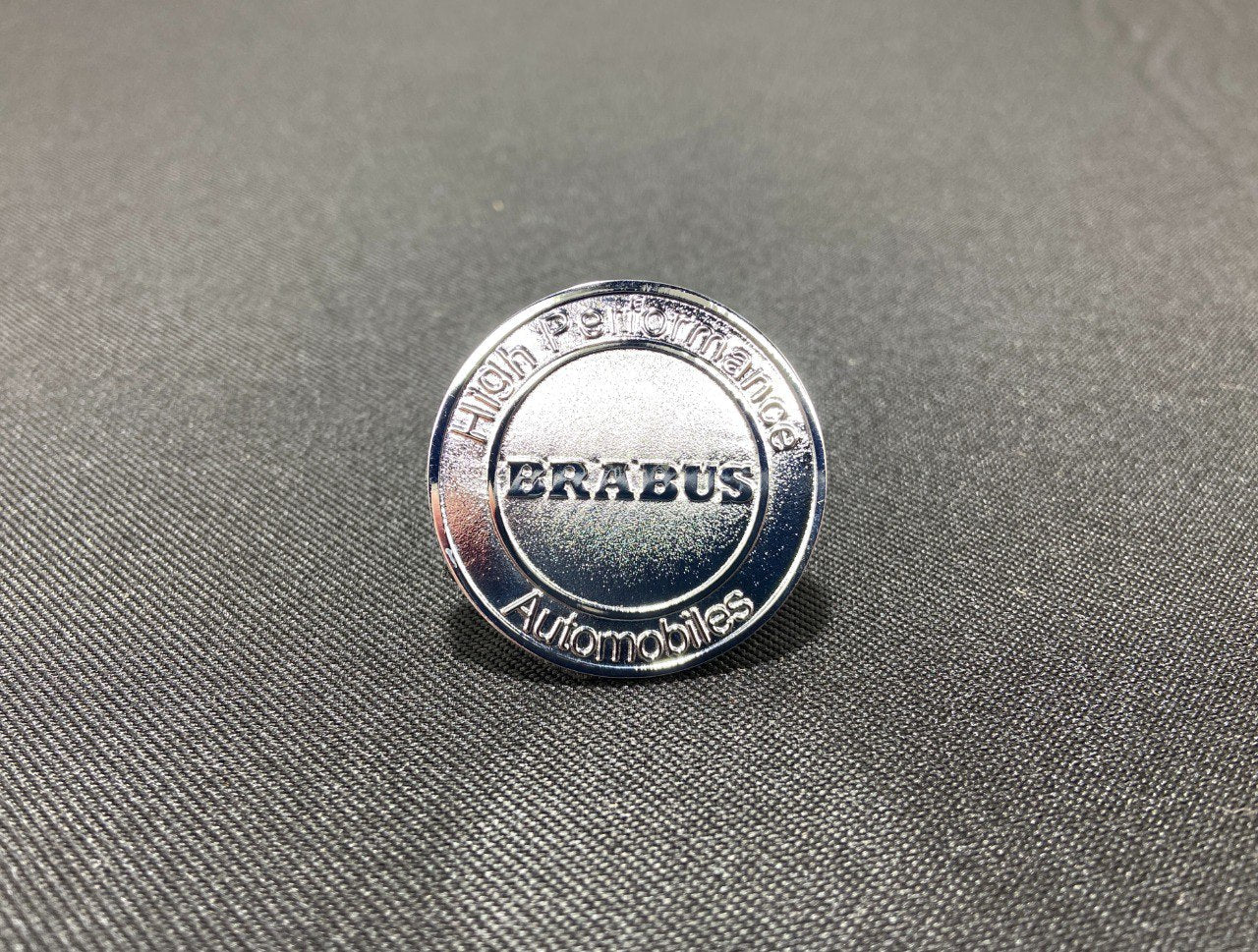 Brabus high performance front chrome metal emblem for Mercedes-Benz S-Class W223 AMG - Custom Class