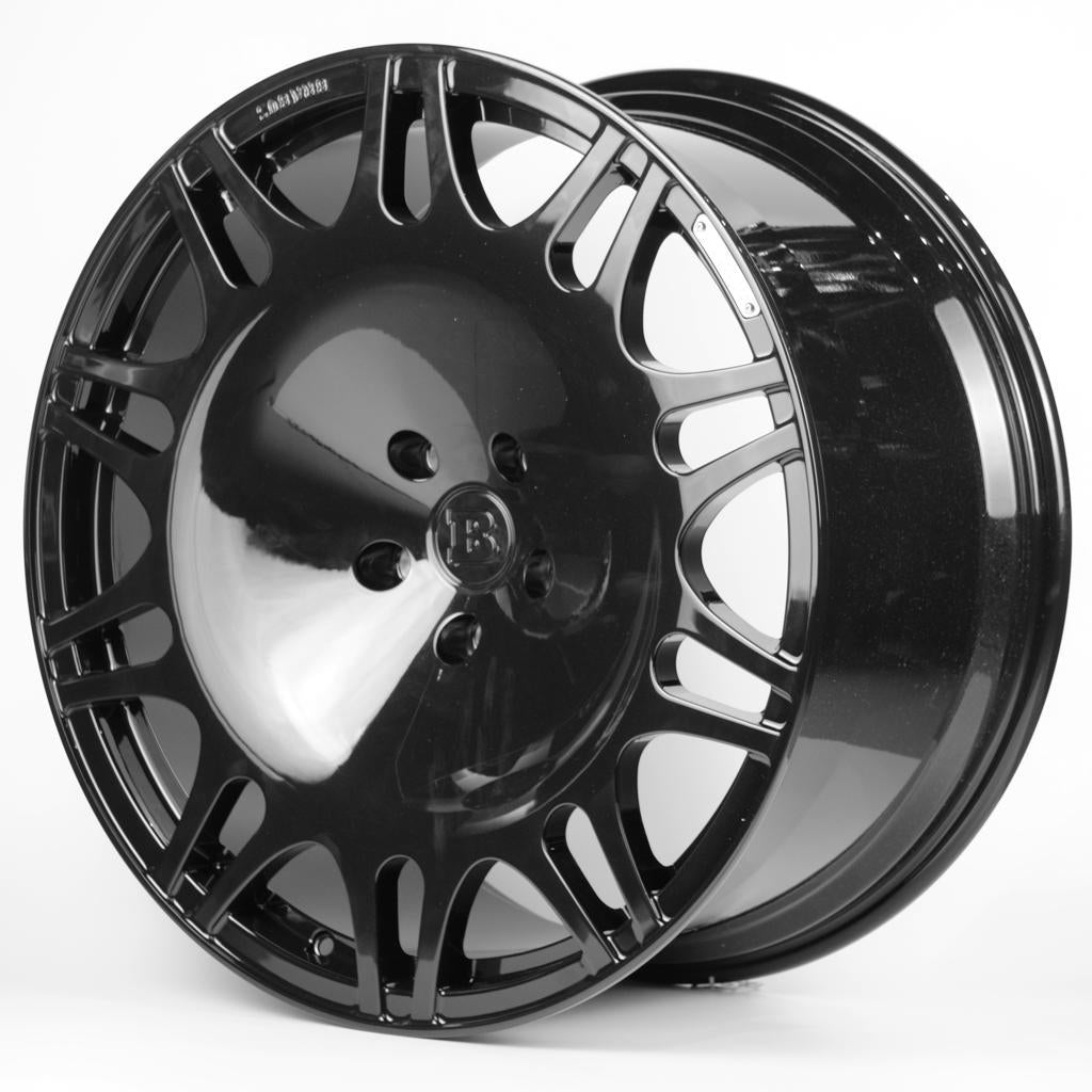 Brabus Monoblock M Platinum Edition Rims R22 black gloss for Mercedes-Benz W463 W463A G-Class - Custom Class