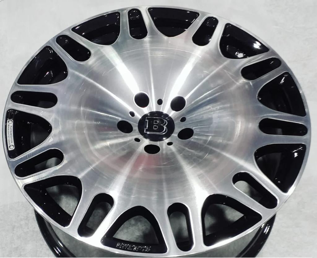 Brabus Monoblock M Platinum Edition Rims R22 chrome for Mercedes-Benz W463 W463A G-Class - Custom Class