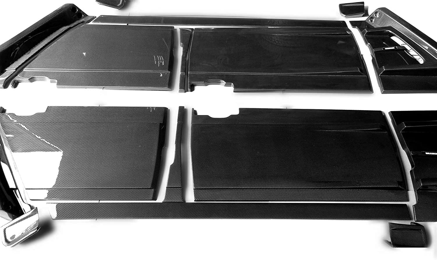 Brabus Widestar Body Exterior Set Carbon 23 pcs for Mercedes-Benz G-Wagon G-Class W463 G63 G55 G500 - Custom Class