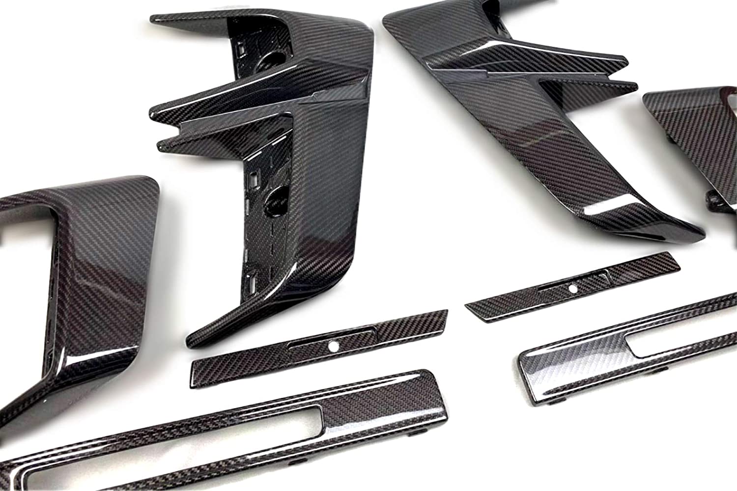 Brabus Widestar carbon fiber insertions 8 pcs for Mercedes-Benz W463A G-Class - Custom Class