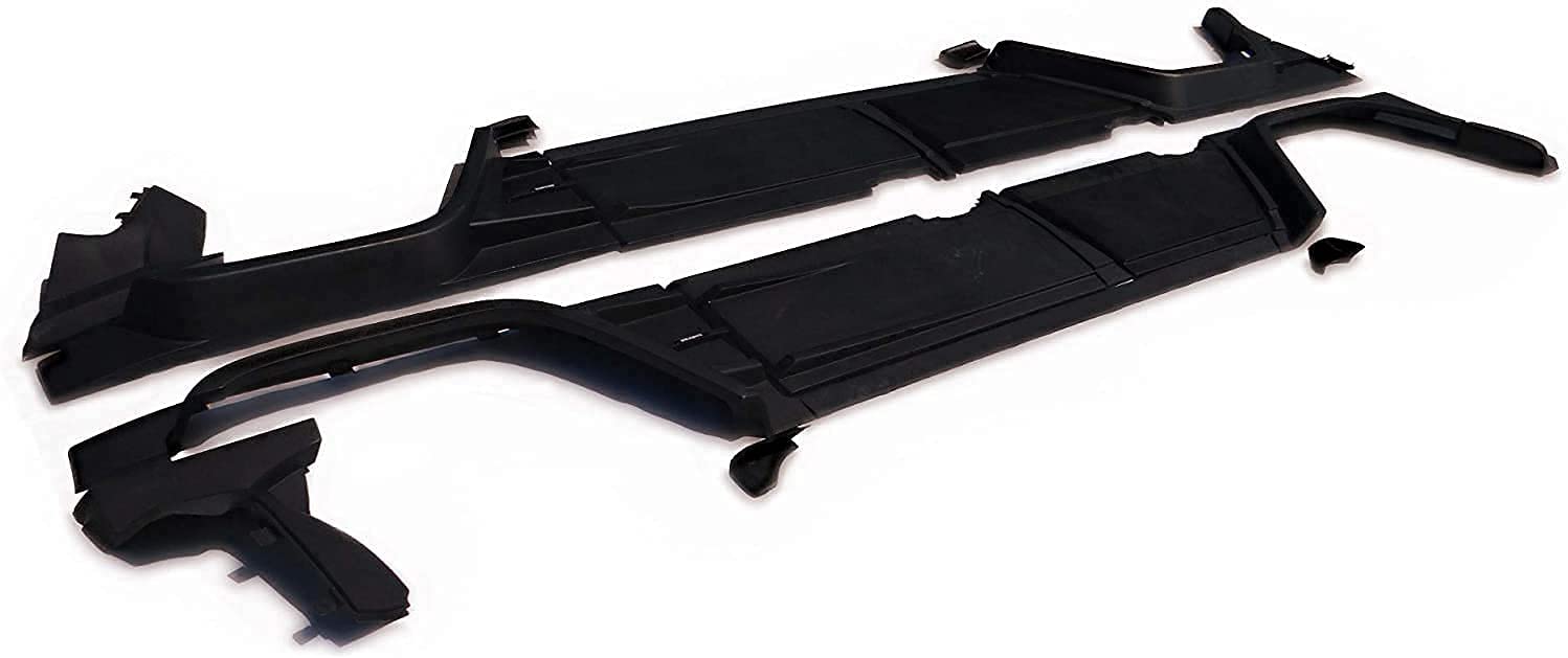 Brabus Widestar style Body kit Exterior Set Fiberglass Plastic 23 pcs Tuning for Mercedes-Benz G-Wagon G-Class W463 G63 G55 G500 - Custom Class