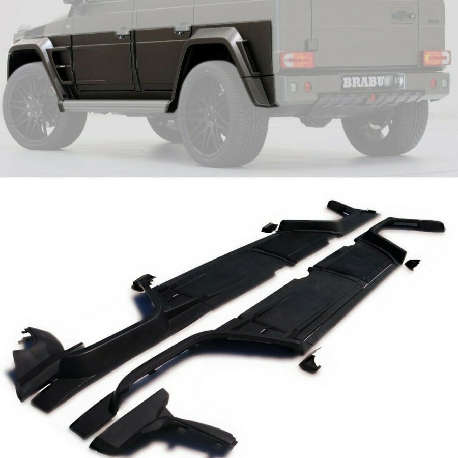 Brabus Widestar style Body kit Exterior Set Fiberglass Plastic 23 pcs Tuning for Mercedes-Benz G-Wagon G-Class W463 G63 G55 G500 - Custom Class