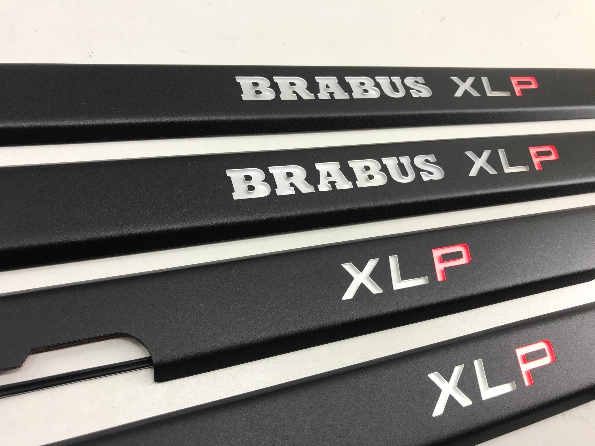 Brabus XLP LED Illuminated Door Sills 4 or 5 pcs for Mercedes-Benz G-Class W463 - Custom Class