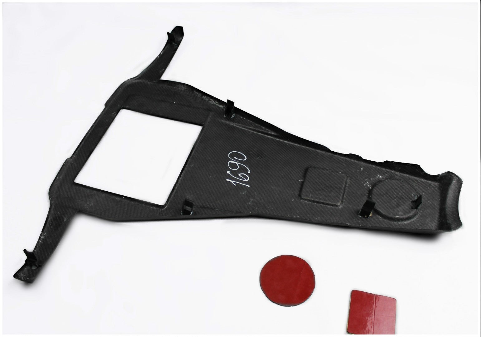 Carbon Brabus engine cover with badges for AMG Mercedes-Benz G-Wagon W463 G63 - Custom Class