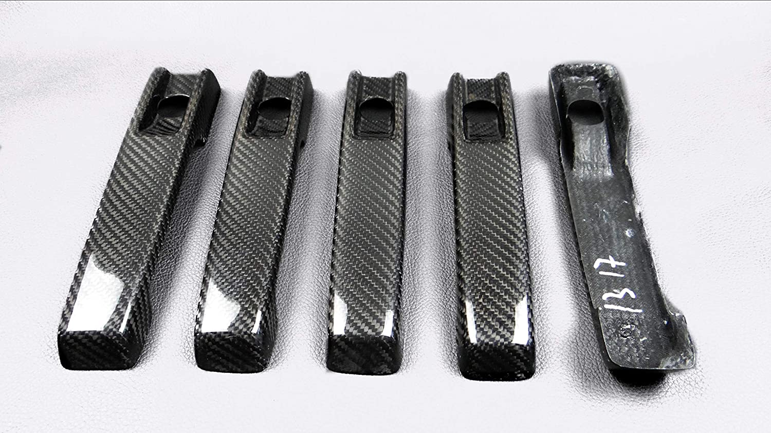 Carbon Door Handle Covers 5 pcs for Mercedes W463 G Wagon - Custom Class