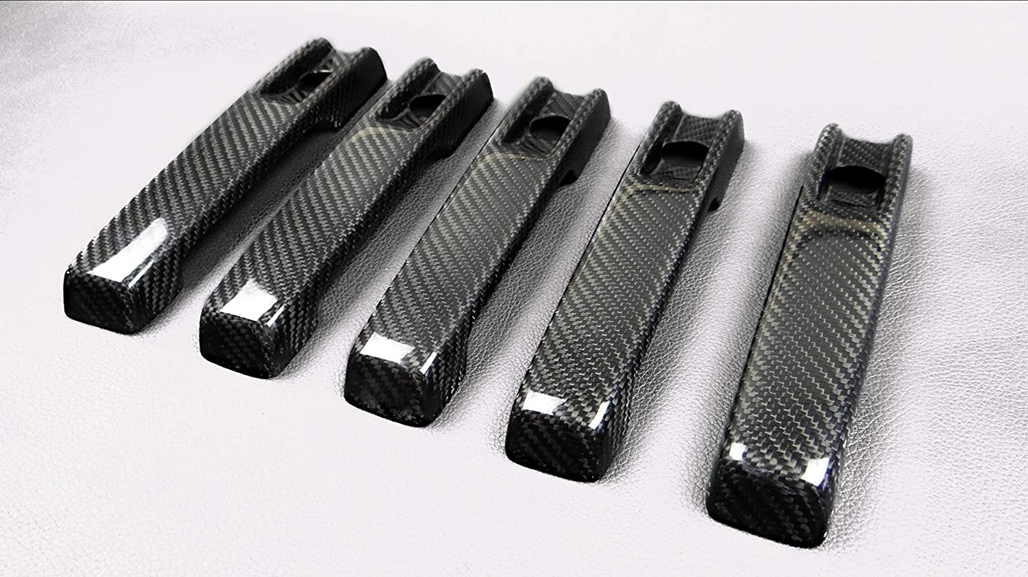 Carbon Door Handle Covers 5 pcs for Mercedes W463 G Wagon - Custom Class