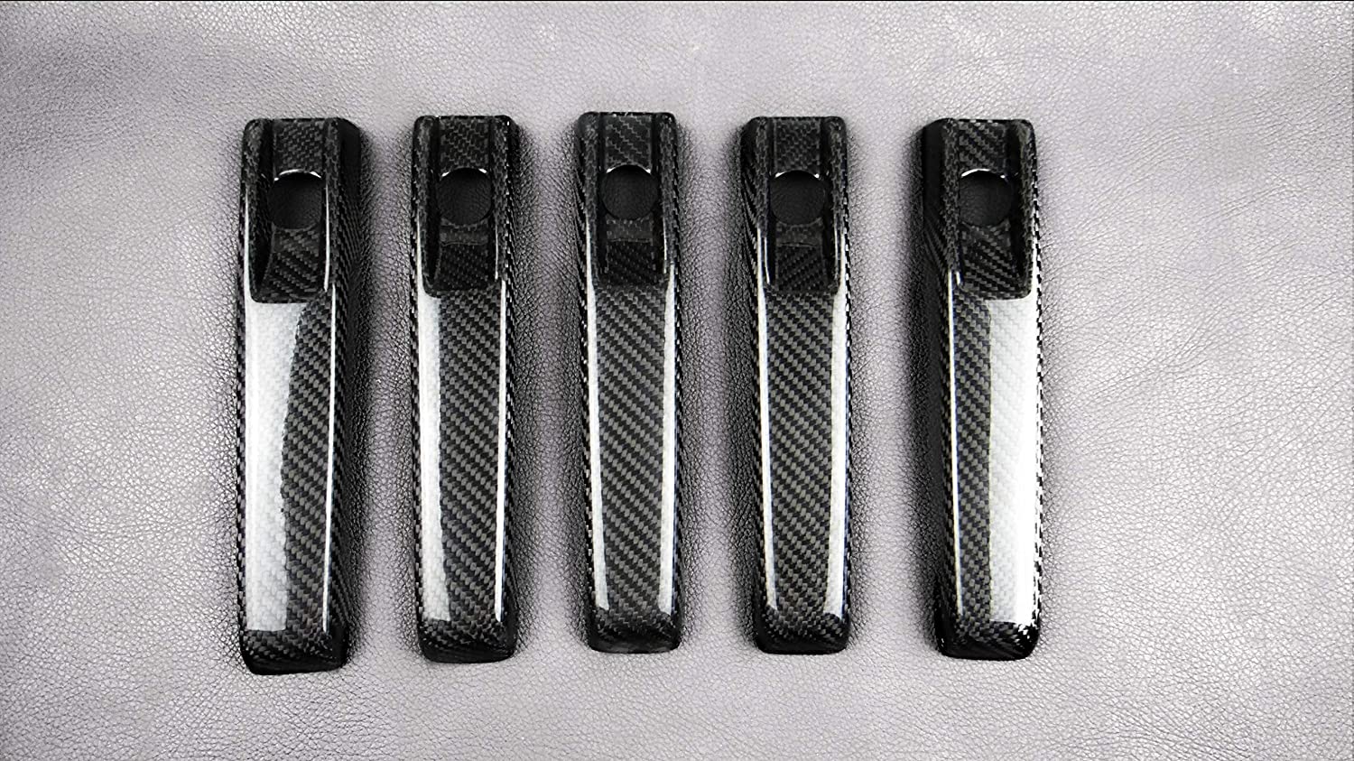 Carbon Door Handles Covers 5 pcs for Mercedes-Benz W463A - Custom Class