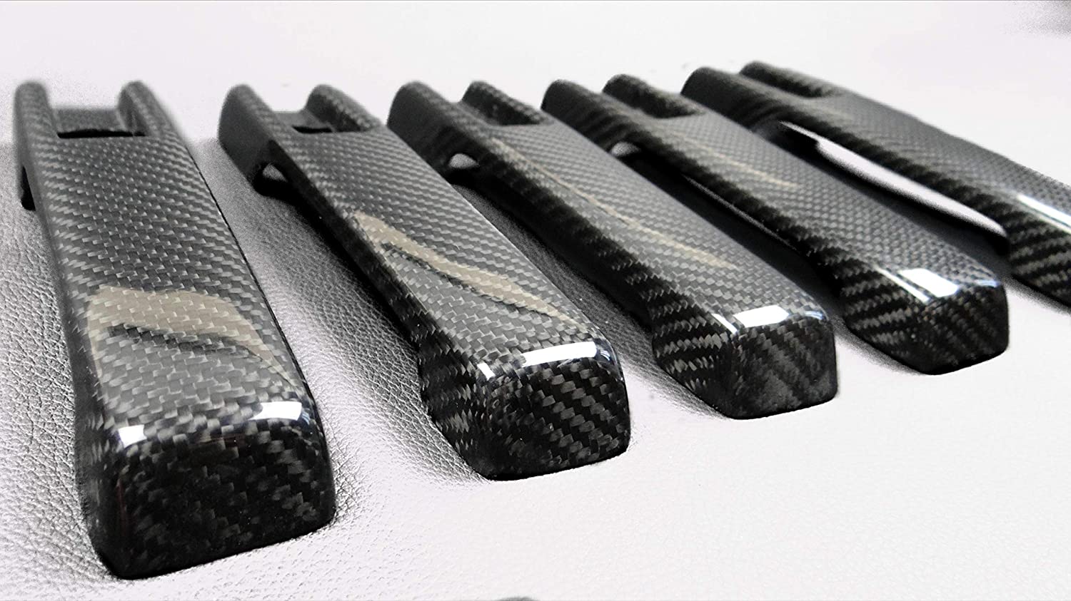Carbon Door Handles Covers 5 pcs for Mercedes-Benz W463A - Custom Class
