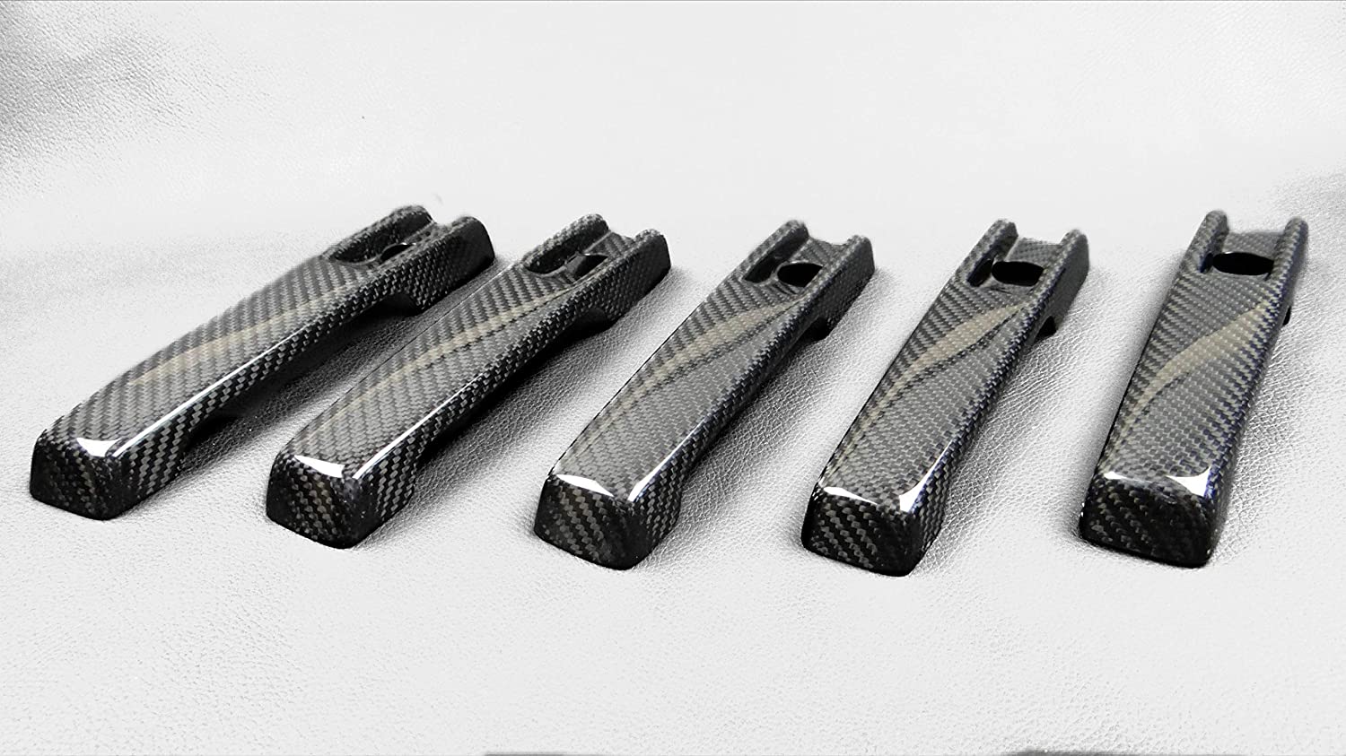 Carbon Door Handles Covers 5 pcs for Mercedes-Benz W463A - Custom Class