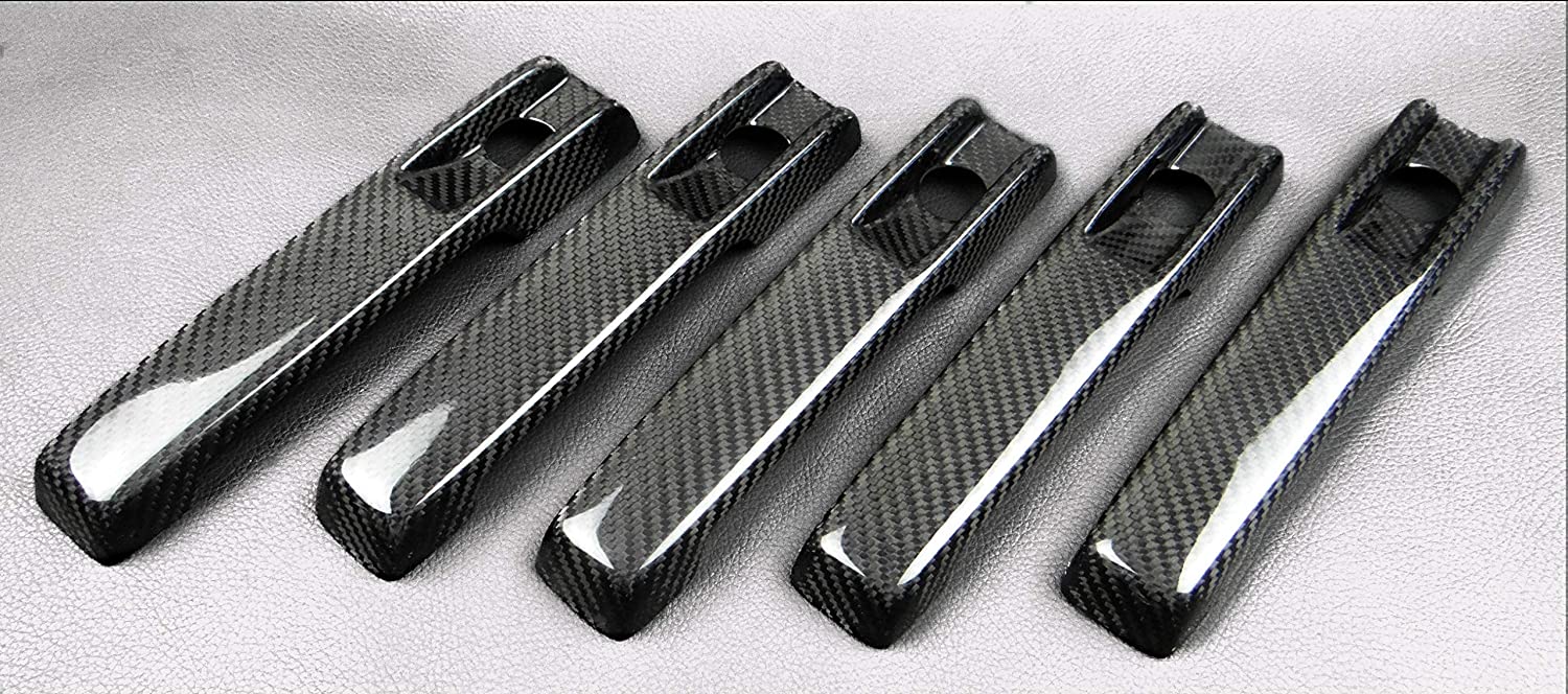 Carbon Door Handles Covers 5 pcs for Mercedes-Benz W463A - Custom Class