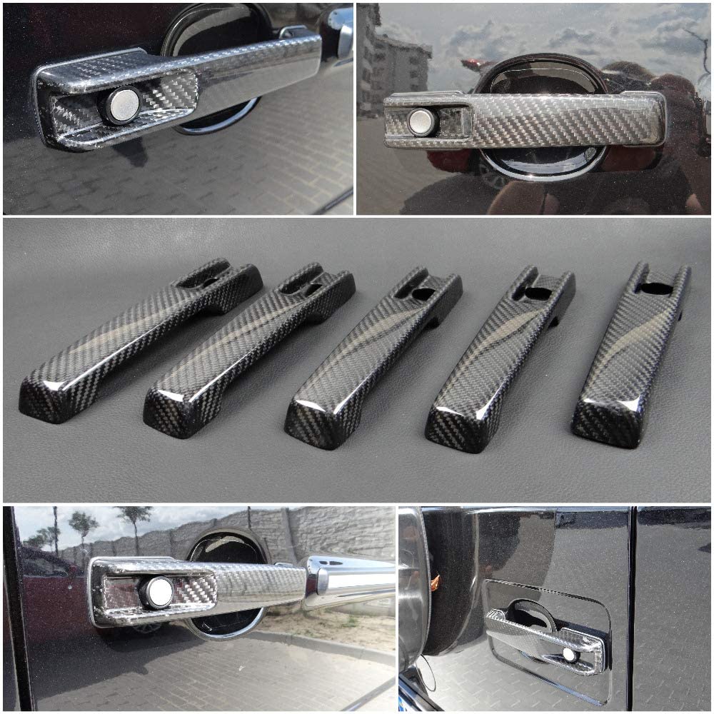 Carbon Door Handles Covers 5 pcs for Mercedes-Benz W463A - Custom Class
