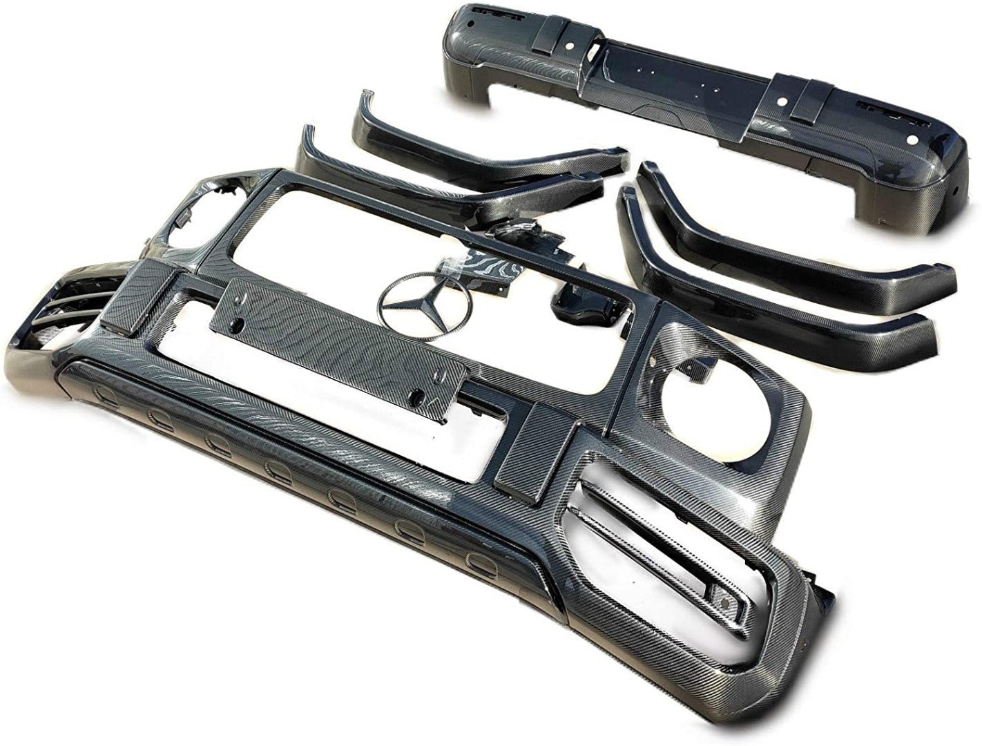 Carbon fiber AMG G63 body kit for Mercedes-Benz W463A G-Class - Custom Class