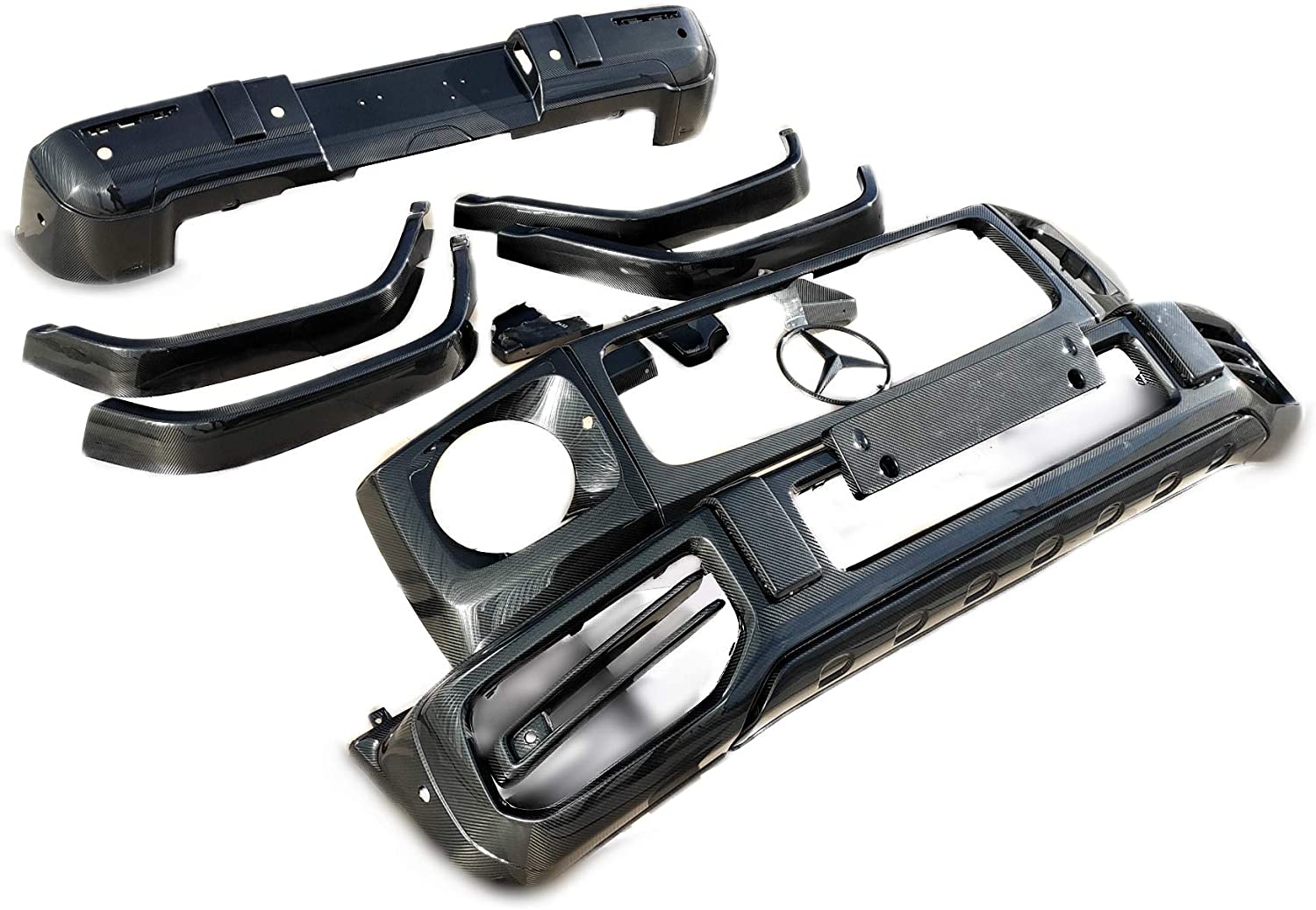 Carbon fiber AMG G63 body kit for Mercedes-Benz W463A G-Class - Custom Class
