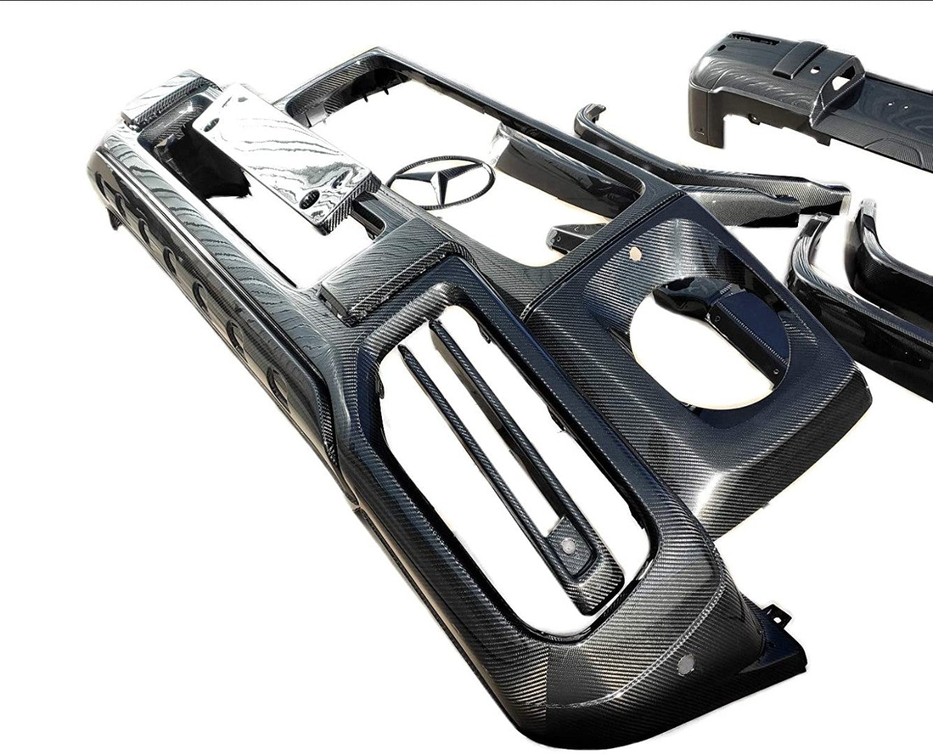 Carbon fiber AMG G63 body kit for Mercedes-Benz W463A G-Class - Custom Class