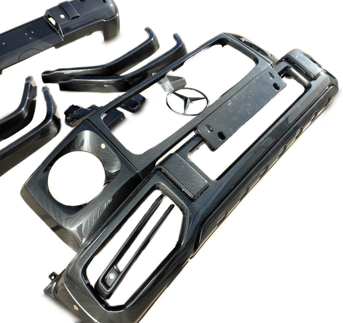 Carbon fiber AMG G63 body kit for Mercedes-Benz W463A G-Class - Custom Class