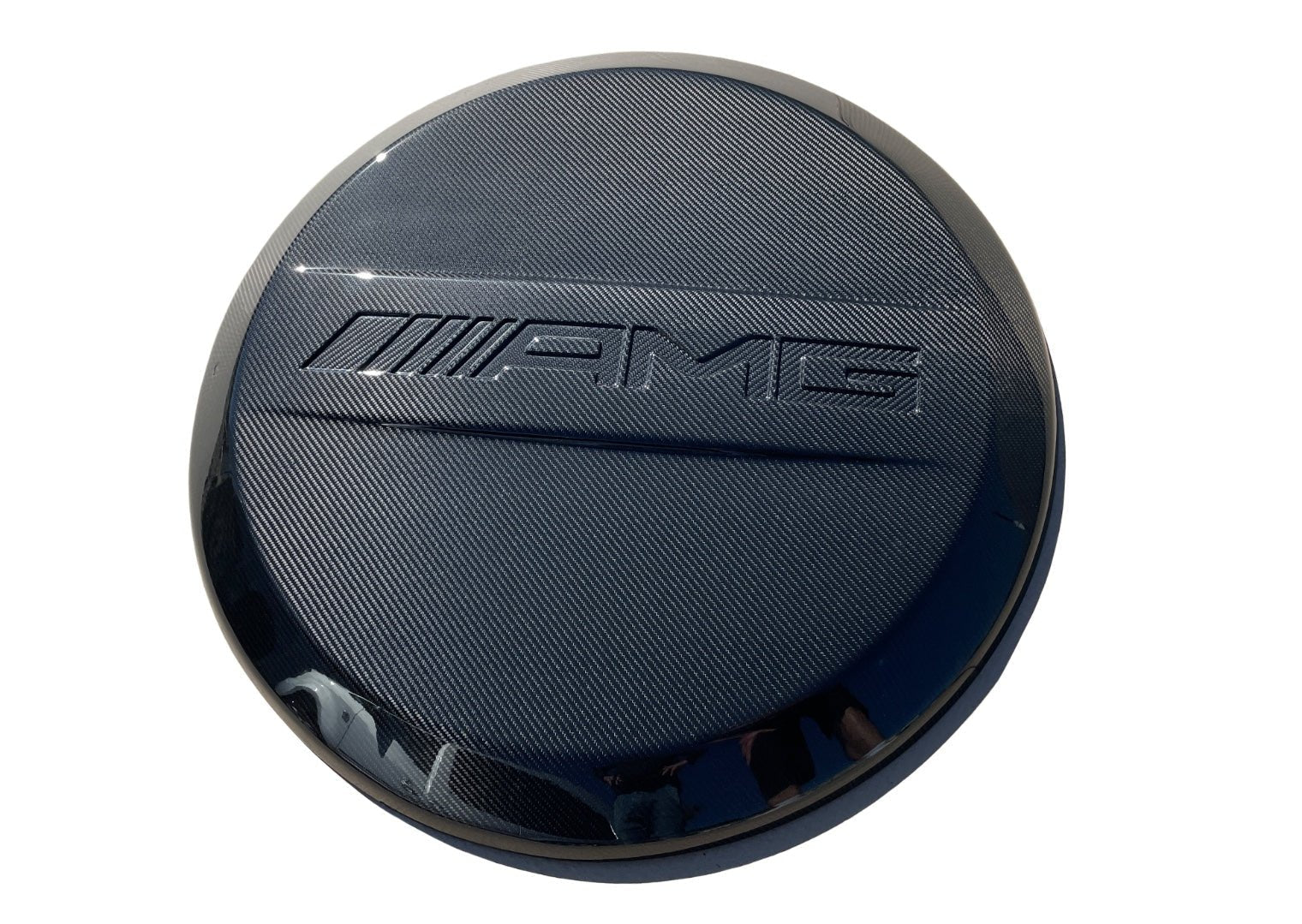 Carbon fiber AMG rear spare wheel plate cover for Mercedes-Benz W463 G-Class - Custom Class