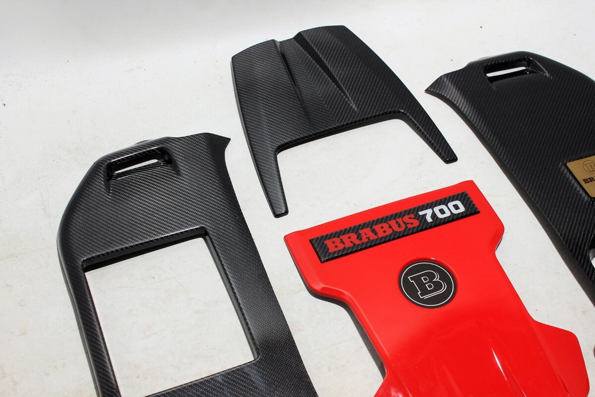 Carbon Brabus 700 Engine Cover Set for AMG G63 Mercedes-Benz W463A - Custom Class
