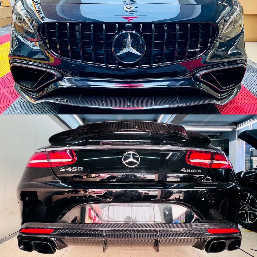 Carbon fiber Brabus body kit for Mercedes-Benz S-Class С217 S63 Coupe - Custom Class
