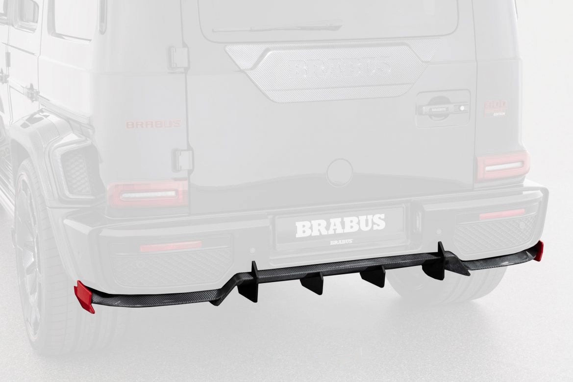 Carbon fiber BRABUS G900 Rocket edition rear diffuser for Mercedes-Benz W463a W464 - Custom Class
