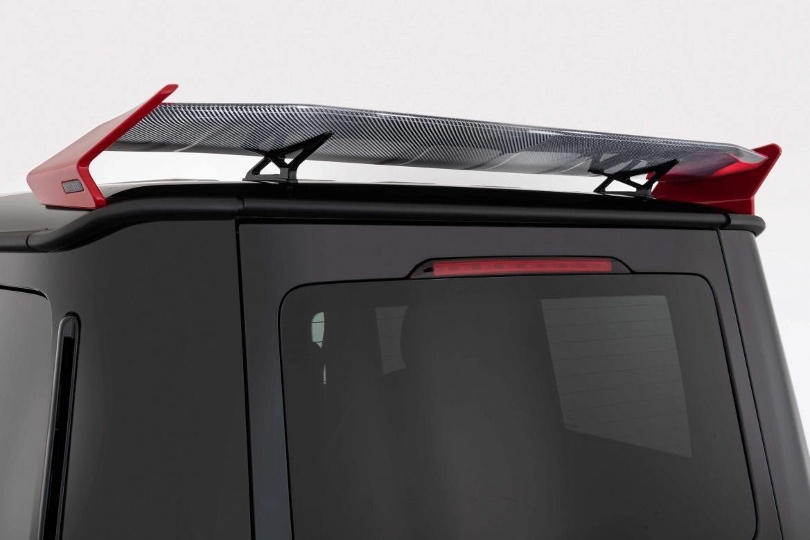 Carbon fiber BRABUS G900 Rocket edition rear roof spoiler for Mercedes-Benz W463a W464 - Custom Class