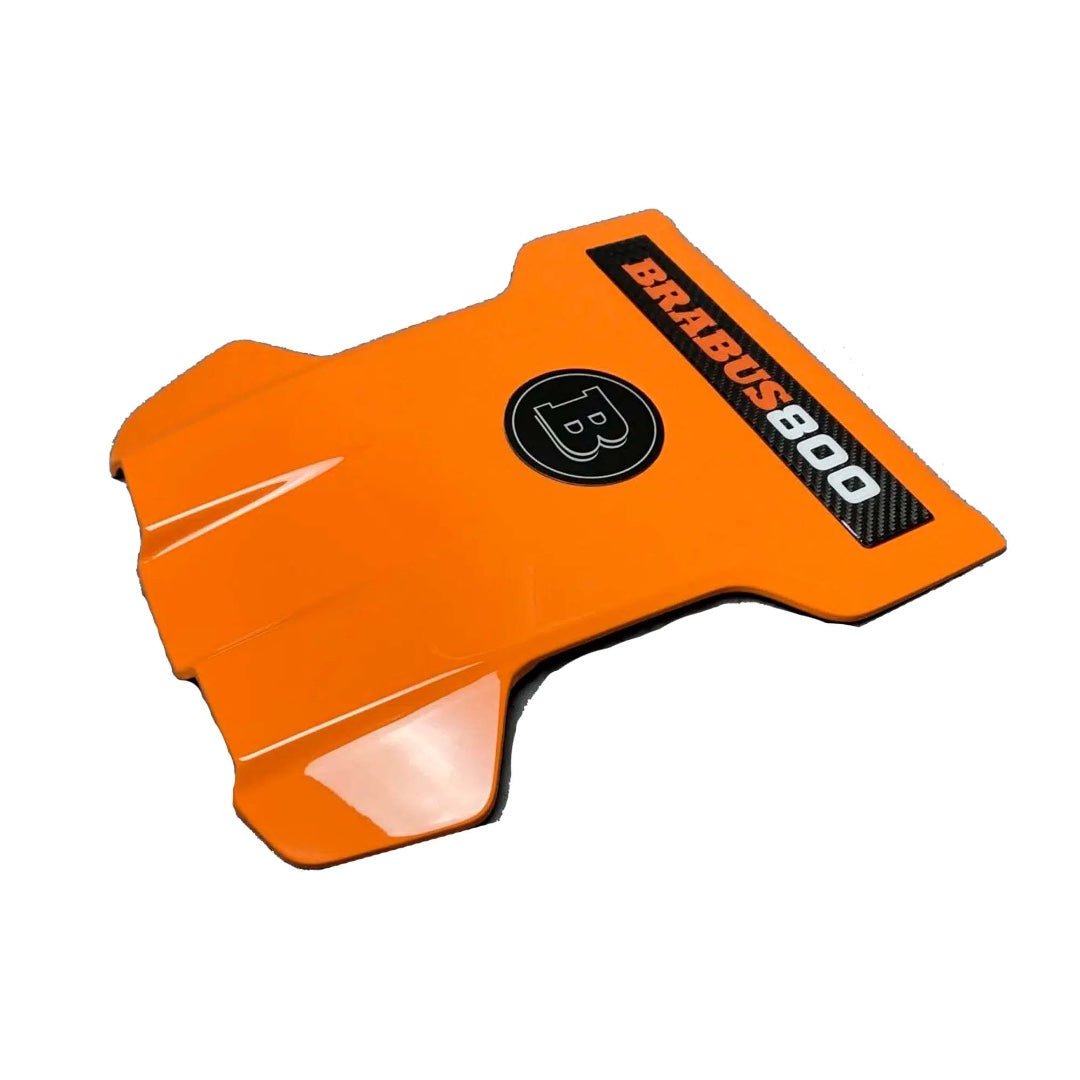 Carbon Fiber Brabus orange Engine cover for Mercedes Amg G-Class W464 W463a - Custom Class
