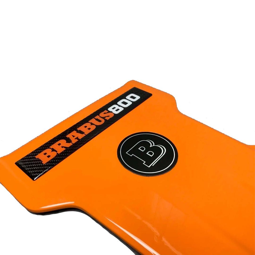 Carbon Fiber Brabus orange Engine cover for Mercedes Amg G-Class W464 W463a - Custom Class