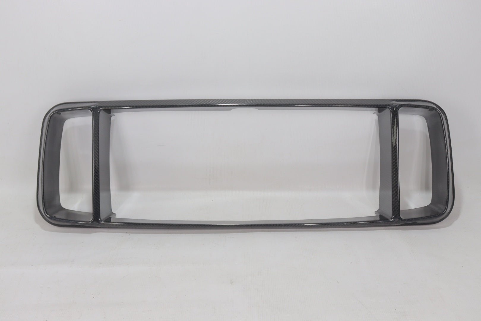 Carbon fiber Brabus Rocket G900 grille frame insertion red LEDs for Mercedes-Benz W463a W464 - Custom Class