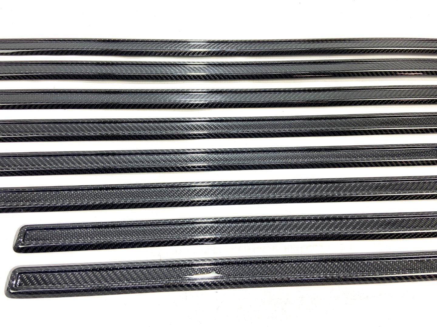 Carbon fiber Brabus side mouldings trim Rocket G900 for Mercedes-Benz W463a W464 - Custom Class