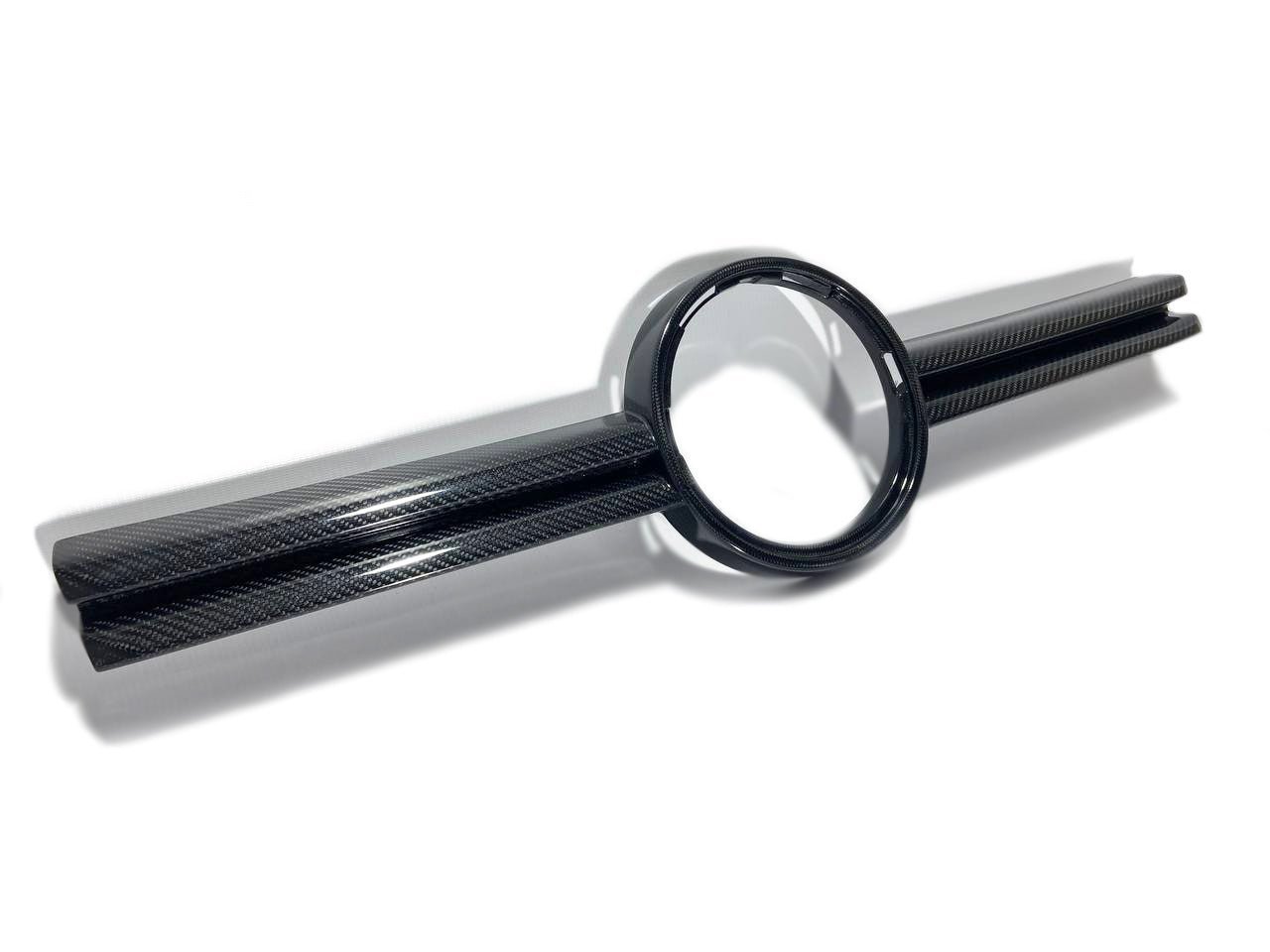 Carbon Fiber Front AMG Grille Brabus Center insertion for Mercedes W463 G Wagon - Custom Class