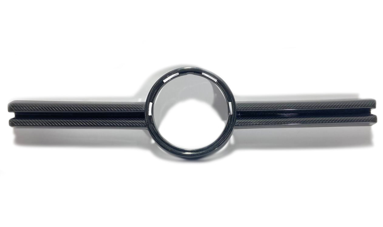 Carbon Fiber Front AMG Grille Brabus Center insertion for Mercedes W463 G Wagon - Custom Class