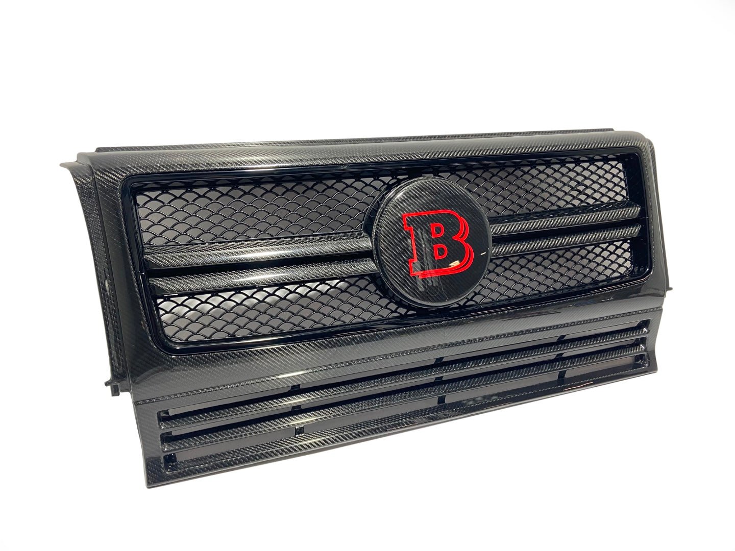 Carbon Fiber Front Brabus Grille complete for Mercedes-Benz G-Wagon W463 - Custom Class