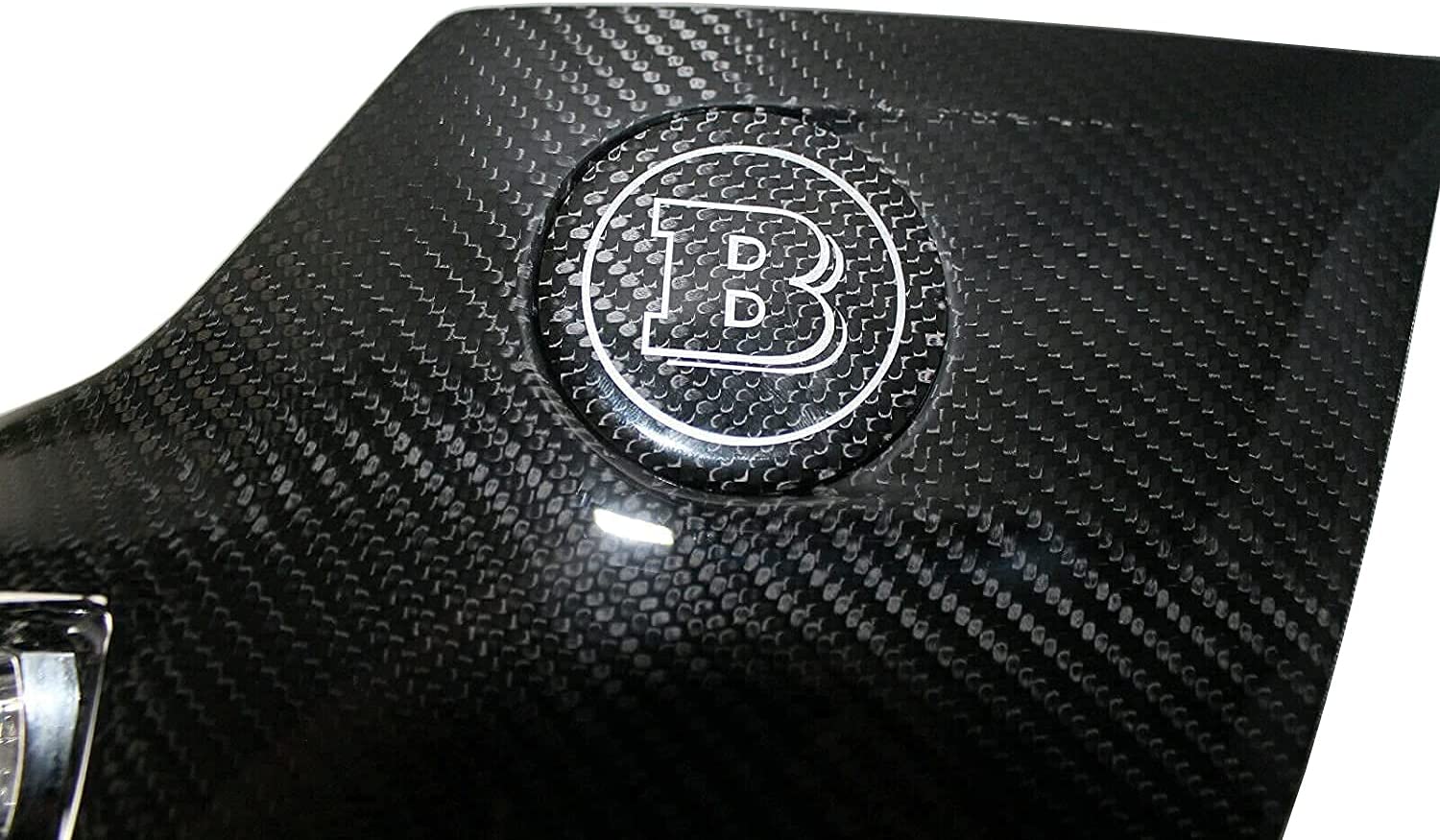 Carbon Fiber Front Bumper Brabus Diffuser Lip with LEDs for Mercedes-Benz G-Wagon G-Class W463 G63 G55 G500 - Custom Class