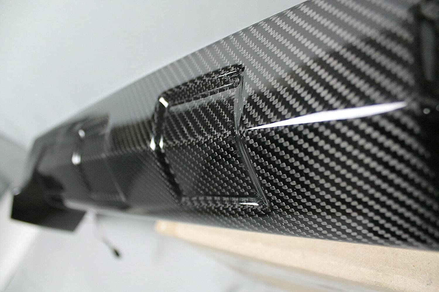 Carbon Fiber Front Bumper Brabus Diffuser Lip with LEDs for Mercedes-Benz G-Wagon G-Class W463 G63 G55 G500 - Custom Class