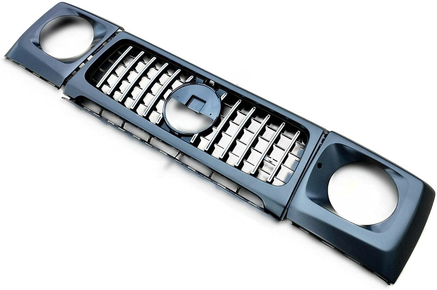 Carbon Fiber Front Grille Headlight Covers Set for Mercedes-Benz G-Wagon G-Class W463A W464 G63 G55 - Custom Class
